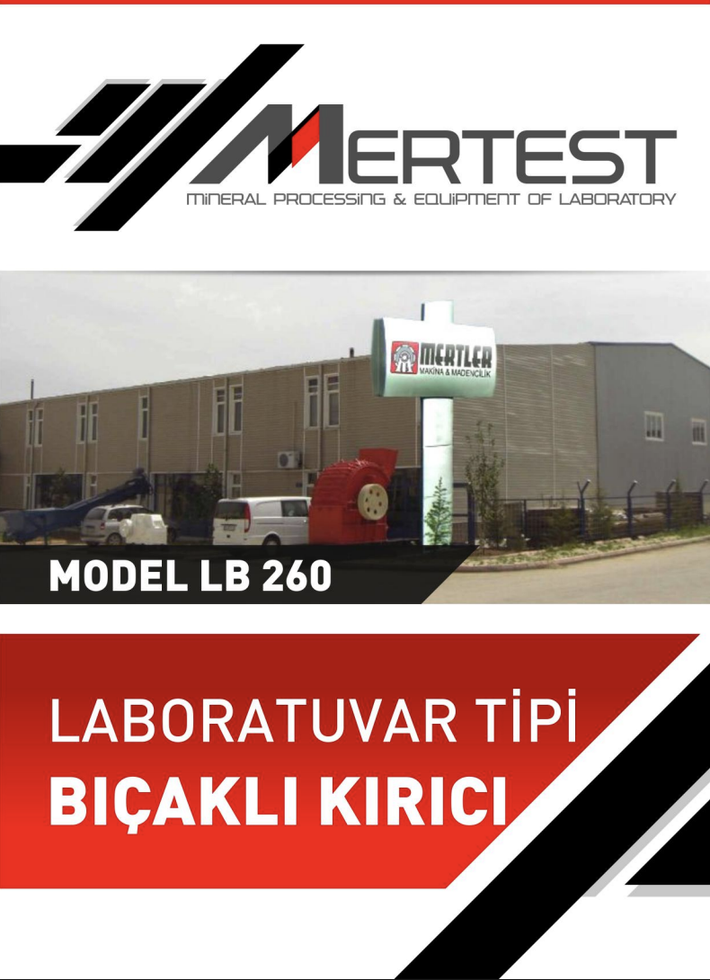 Laboratory Type Knife Crusher LB 260