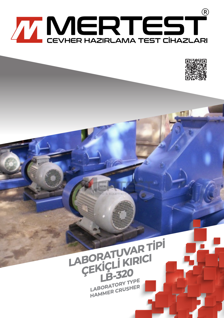 Laboratuvar Tipi Çekiçli Kırıcı LB 320